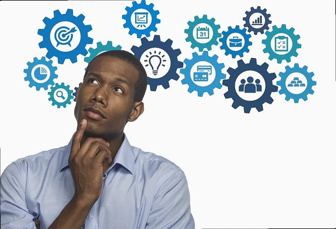 entrepreneur, creativity, innovation, imagination, thinking, idea, man, african american, black, thought, professional, 